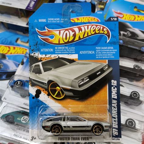 HOT Wheels BACK TO THE FUTURE DMC 81 DELOREAN DMC 12 TIME MACHINE HOVER MODE Shopee Malaysia