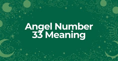 Angel Number 33 Meaning And Symbolism Gratitude Secrets