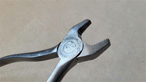 Forged Steel Products Co Vacuum Grip No 7 Battery Pliers Newport Pa