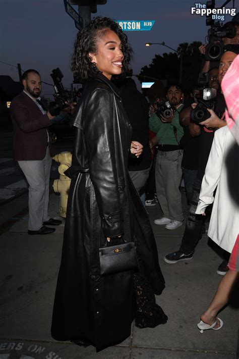 Lori Harvey Flashes Her Nude Tits While Leaving Kendall Jenners FWRD Launch In LA Fappening