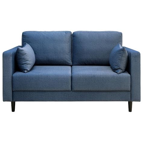 Диван раскладной двухместный синий "Степ" comfort - купить за 96250 руб ...