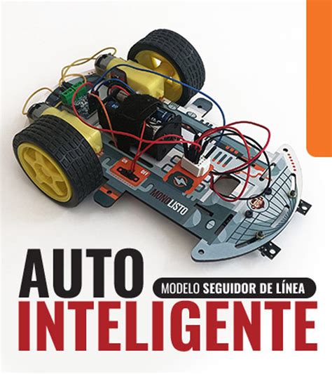 Auto Inteligente Seguidor de líneas MonoListo Fabrica de