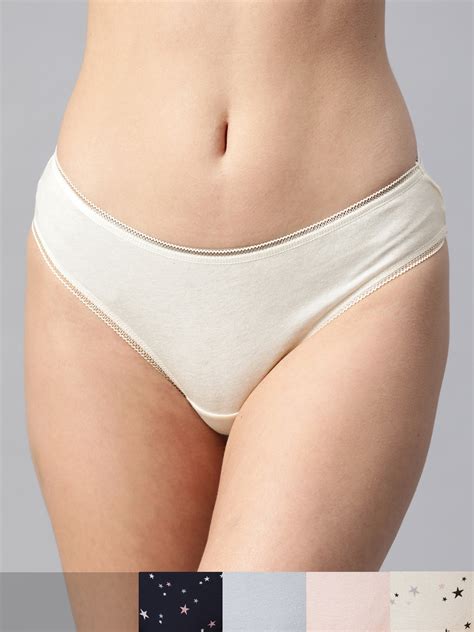 Buy Marks Spencer Women Pack Of 5 Bikini Briefs T616006 Briefs For Women 18379796 Myntra