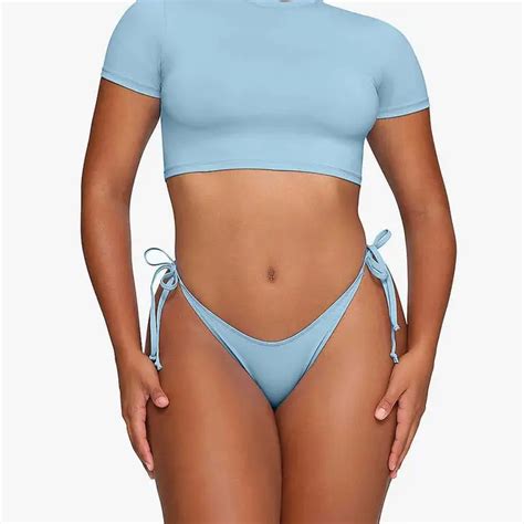 Skims Swim Recycled Stretch Nylon Bikini Top Where To Buy R Irisblue The Sole Supplier