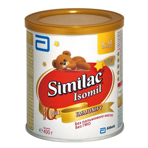 Симилак Изомил Молочная смесь 400 г 1 шт - купить, цена и отзывы ...