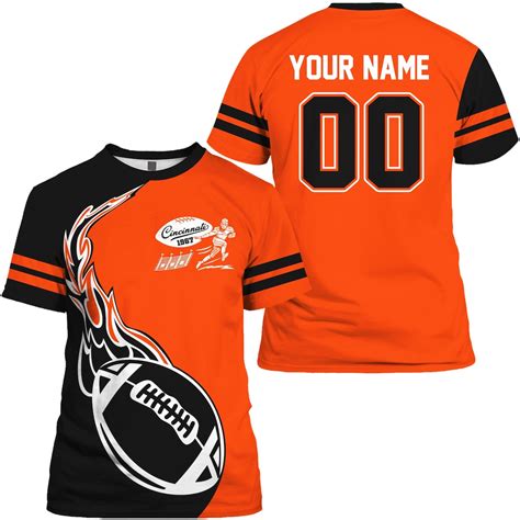 Custom Football Shirts Personalized T Shirt Apparel Fans T Etsy
