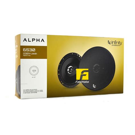 Malaysia Warranty Genuine INFINITY Alpha 6530 6-inch 3-Way Speakers 40W ...