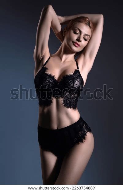 Lingerie Model Sexy Bra Panties Lace Stock Photo 2263754889 Shutterstock
