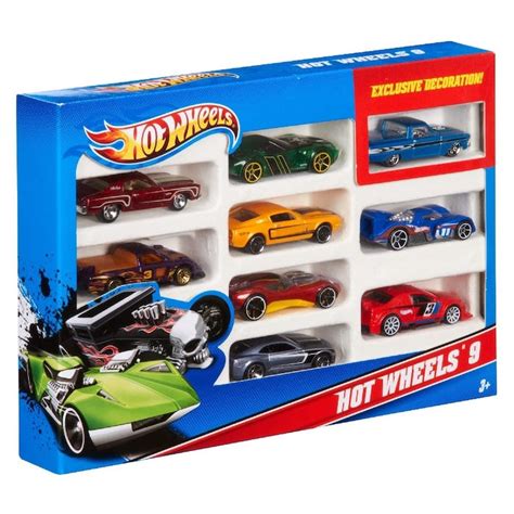 Auchan Coffret De Voitures Hot Wheels