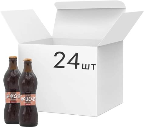 Упаковка безалкогольного напитка Molecola Organic 0.33 л х 24 банок ...