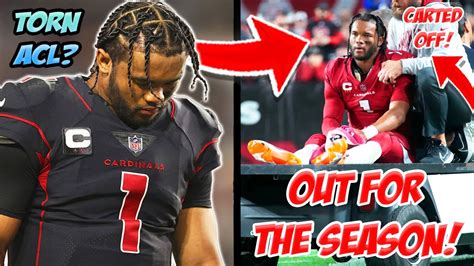 Kyler Murray Suffers SEASON ENDING INJURY Carted Off YouTube