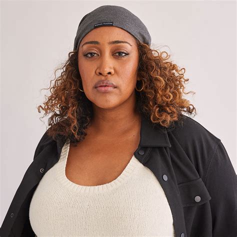 Grace Eleyae Satin Lined Cap Slap Grey Hair Bonnet Size Medium