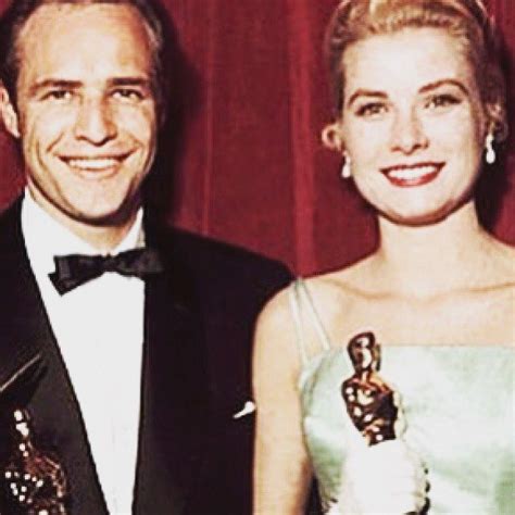 Marlon Brando And Grace Kelly Marlon Brando Hollywood Legends Grace