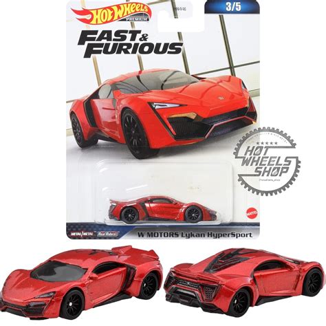 Jual HOT WHEELS W MOTORS LYKAN HYPERSPORT FAST FURIOUS PREMIUM OFFICIAL Shopee Indonesia