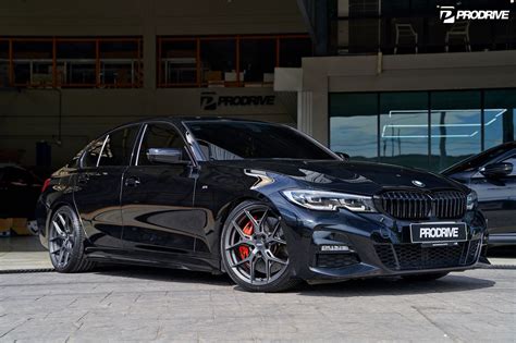 Bmw 330i G20 Black Vossen Hf 5 Wheel Front