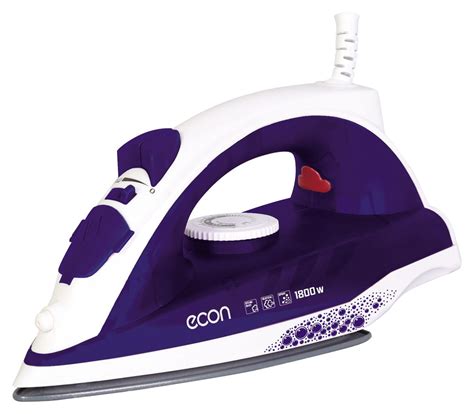 Утюг ECON ECO-BI1801 синий 1800 Вт, с вертикальным отпариванием и ...