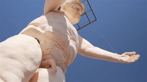 Foot Tall Naked Trump Marionette Debuts In Las Vegas Photos