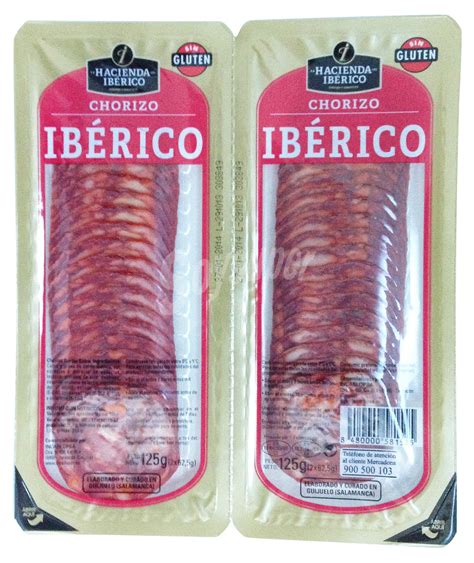 La Hacienda Del Ib Rico Chorizo Iberico Lonchas U De G