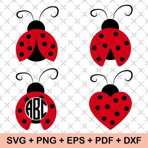 Ladybug Svg Ladybug Bundle Svg Files Ladybug Svg Layered Inspire