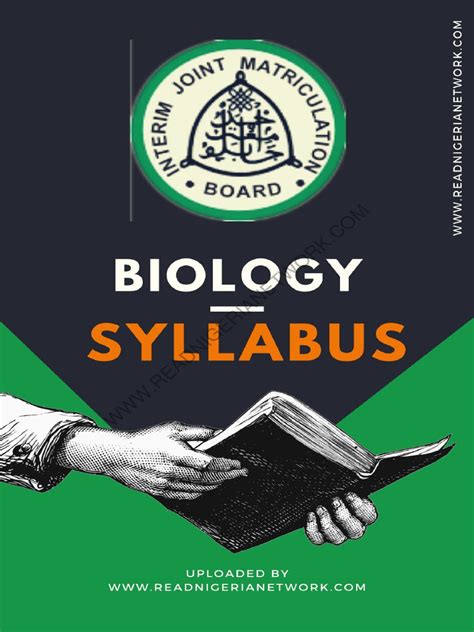 Biology Ijmb Syllabus | PDF 
