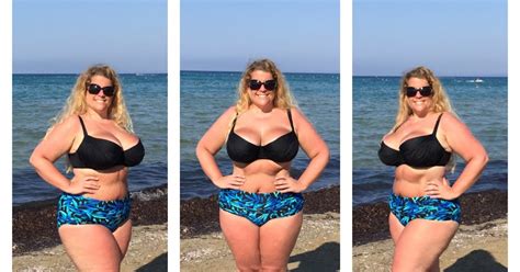 Curvy Wordy Plus Size Bikini Bottoms From M Co