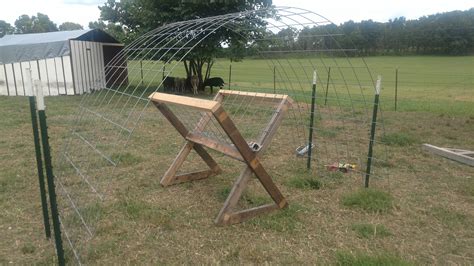 diy hay feeder for goats 8