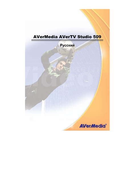 AverMedia AVerTV Studio 509: Инструкция и руководство на русском