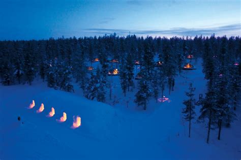 Igloo Hotel Kakslauttanen Glass Igloos In The Arctic Circle