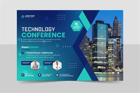 Conference Flyer Template Graphic By Pod Design · Creative Fabrica