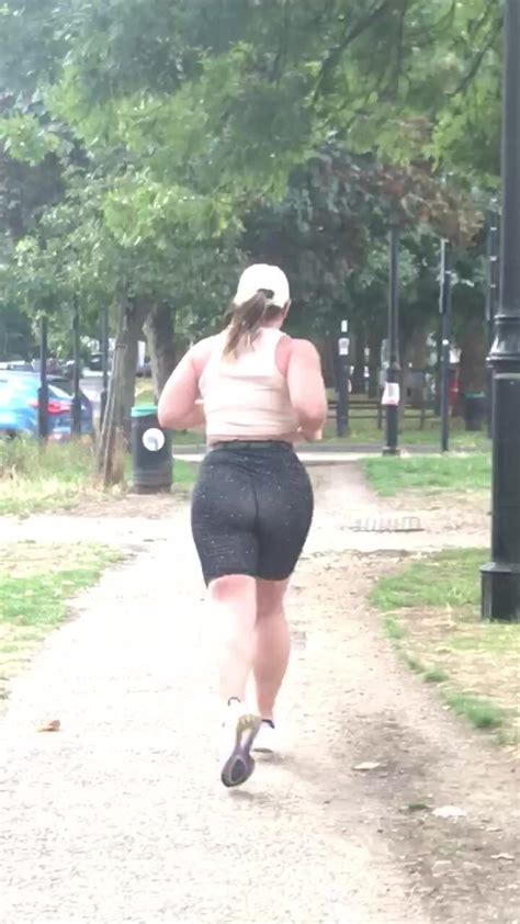Thick Blonde Pawg Running Video Thisvid