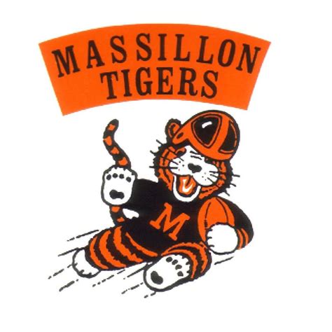 Massillon Tigers Cartoons Massillon Tigers Logo Massillon Tiger Logo Acrylic Sign