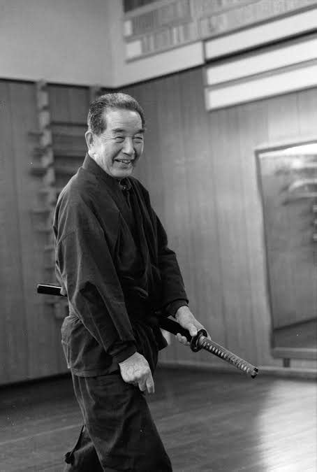 Otake Risuke Grand Master Of The Tenshin Shoden Katori Shinto Ryu Has