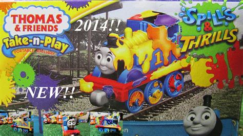Unboxing New Thomas And Friends Spills And Thrills Special Edition Thomas
