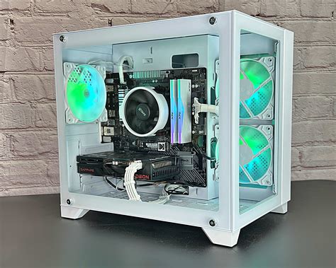 Ryzen 5 3600 Rx 6600 Xt 16gb Ram 1tb M2 Wifibt Win 10 Gaming Pc Jawa