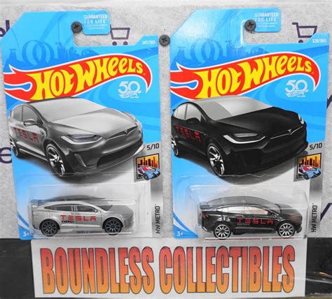 Tesla Model X Hot Wheels Car