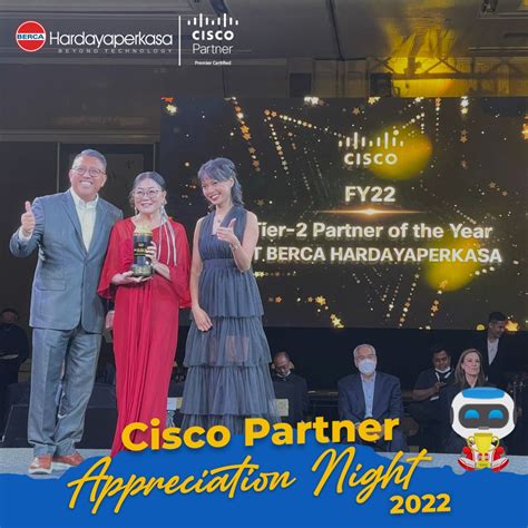 Berca Raih Penghargaan Sebagai Partner Of The Year Di Cisco