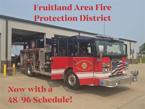 Fruitland Fire District Adopts New 48/96 Schedule - KBSI FOX23 News