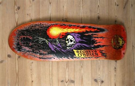 Santa Cruz Corey Obrien Reaper 1986 Old School Skateboards