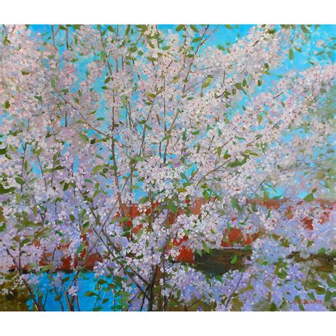 Купить картину Яблоневый цвет в Москве от художника Макаров Антон