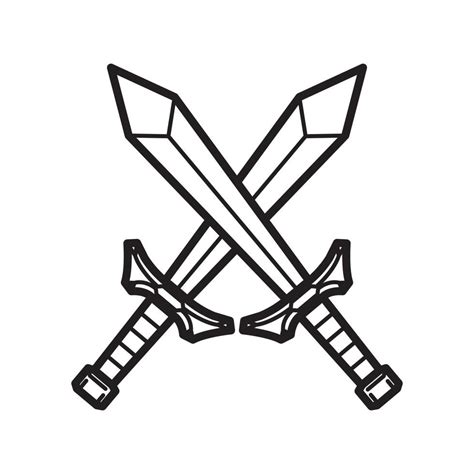 Medieval Sword Icon 4210209 Vector Art At Vecteezy
