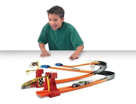 Hot Wheels Circuito De Carreras Turbo Turbo Race Set Mattel