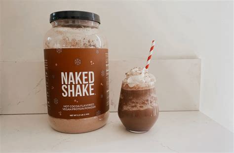 A Vegan Frozen Hot Chocolate Recipe Inspired By Serendipity Featuring Naked Nutrition Broke
