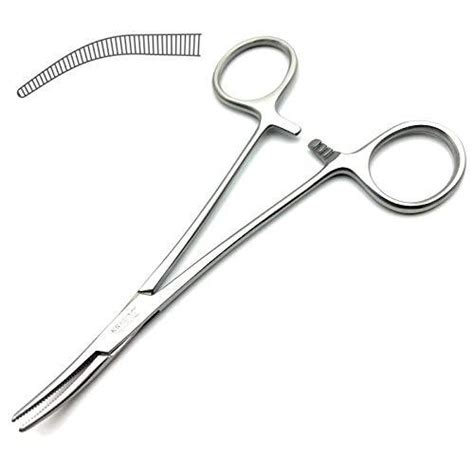 Halsted Mosquito Hemostatic Forceps Curved 12 Cm Forceps