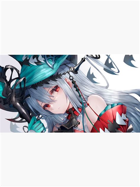 Hot Skadi Arknights Sexy Lewd Boobs Tits Thighs Hentai Ecchi Anime Girl Red Dreass Gothic