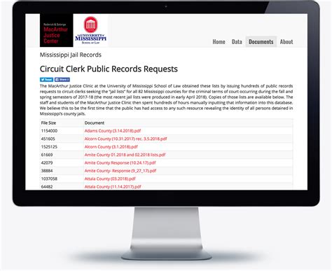 How to search for records at the mctx jail 4