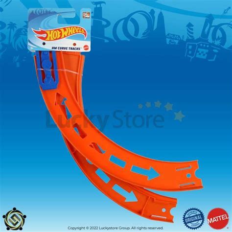 Jual Hot Wheels Track Builder System Curve Turn Track Set Original Di Seller Luckystore Group
