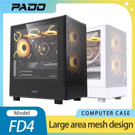 Pado Fd4 Computer Case Desktop Diy Itx Case Side Transparent Tempered