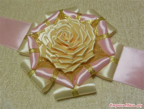 Банты на выписку. - Канзаши - Страна Мам