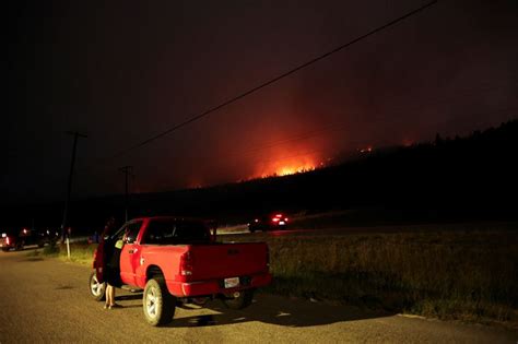 Wildfires In Canadas Alberta British Columbia Prompt Evacuation