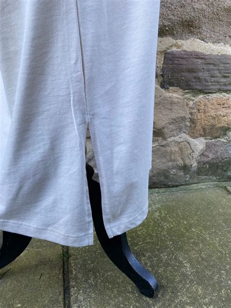 H M Nude Maxi T Shirt Dress Worn Worn